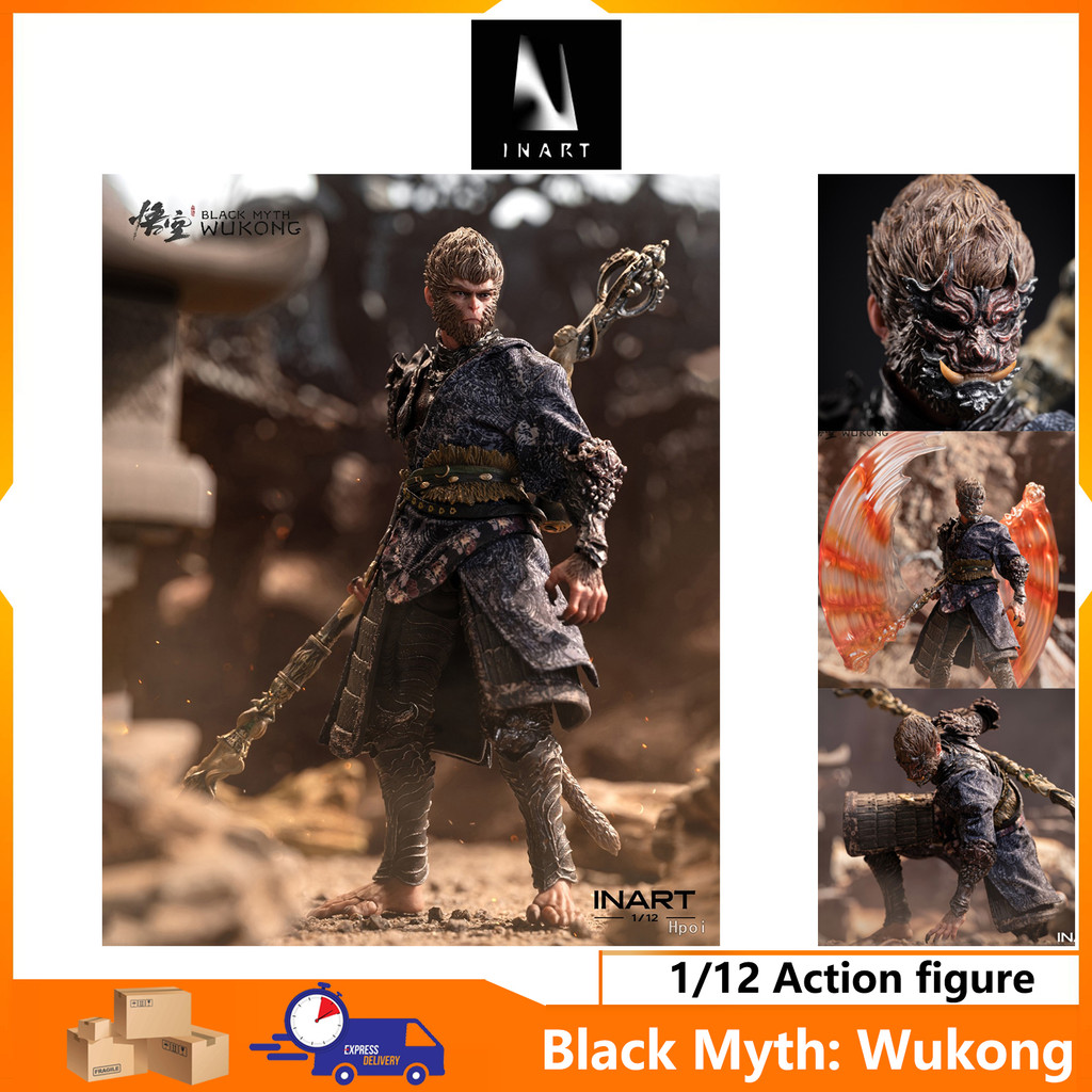 【INART】Black Myth: Wukong Bronze suit Ver.1/12 Action figure height about 15cm Popular game series I