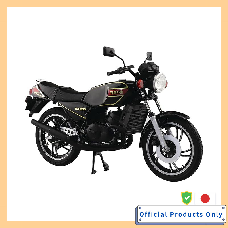 AOSHIMA Skynet 1/12 Finished Bike Yamaha RZ250 New Yamaha Black