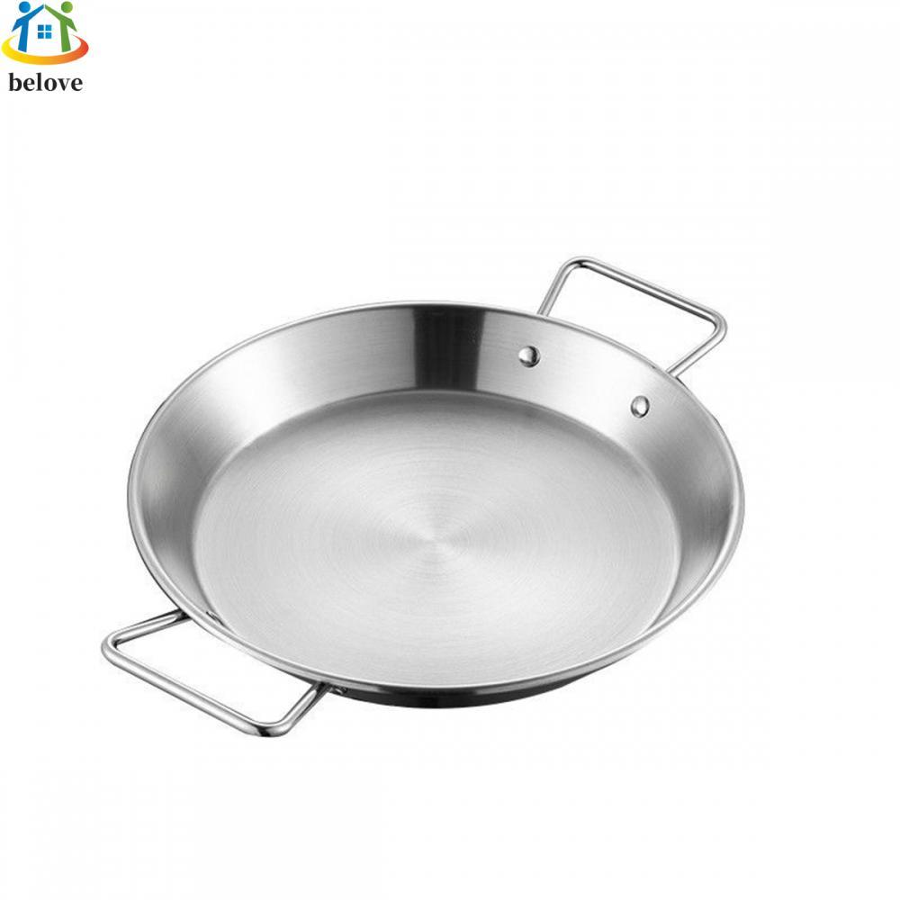 Paella หม้อปรุงอาหารทําความสะอาดง่ายอุณหภูมิสูงปลอดภัยสําหรับใช้ในเตาตั้งพื้น