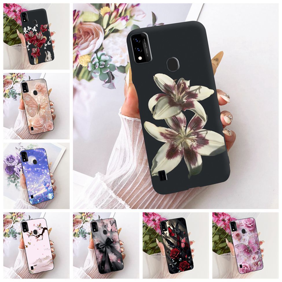 ZTE เคสสําหรับZTE Blade A51 2021 แมวน่ารักแฟชั่นผีเสื้อทาสีปลอกZTE Blade A51 2021
