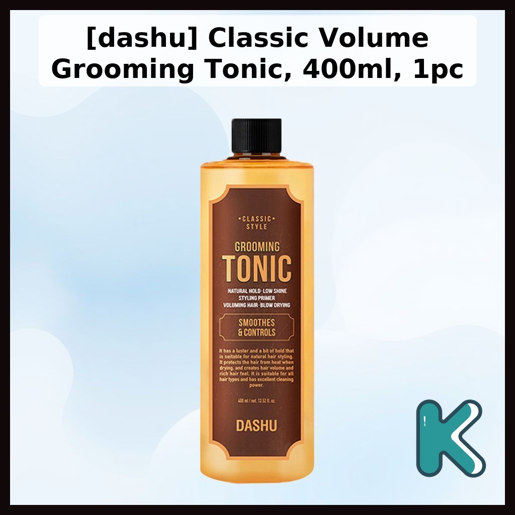 [dashu] Classic Volume Grooming Tonic, 400ml, 1pc / Korean Hair Tonic / Volume & Texture / ของแท้ 10