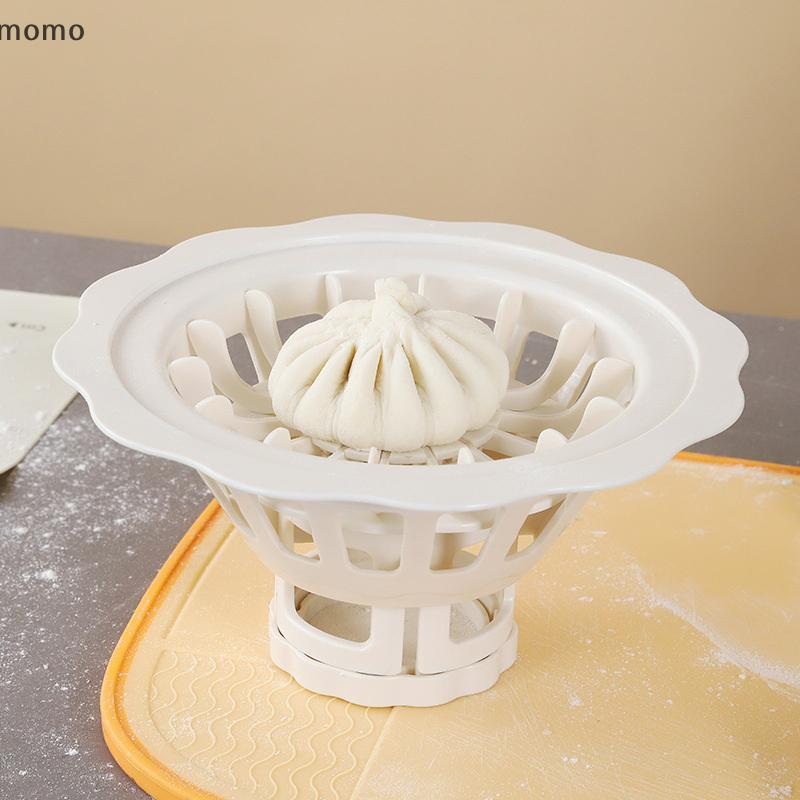 [momo] แม่พิมพ์เกี๊ยว Baozi รูปดอกไม้ Easy DIY นึ่ง Siu Mai Maker เครื่องมือห้องครัว