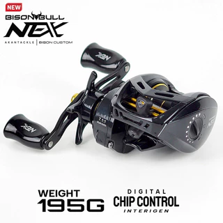 รอกหยดน้ำ BISON NEX [ระบบ DC มีไฟ] คุมฟู่ กำลังเบรกสูงสุด 7.5KG มีใบรับประกันในกล่อง