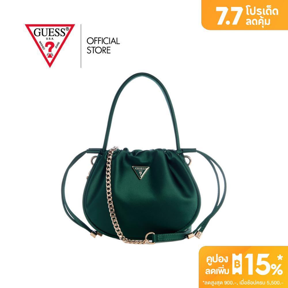 กระเป๋า Guess รุ่น SE965075 ELSIE POUCH สีเขียว