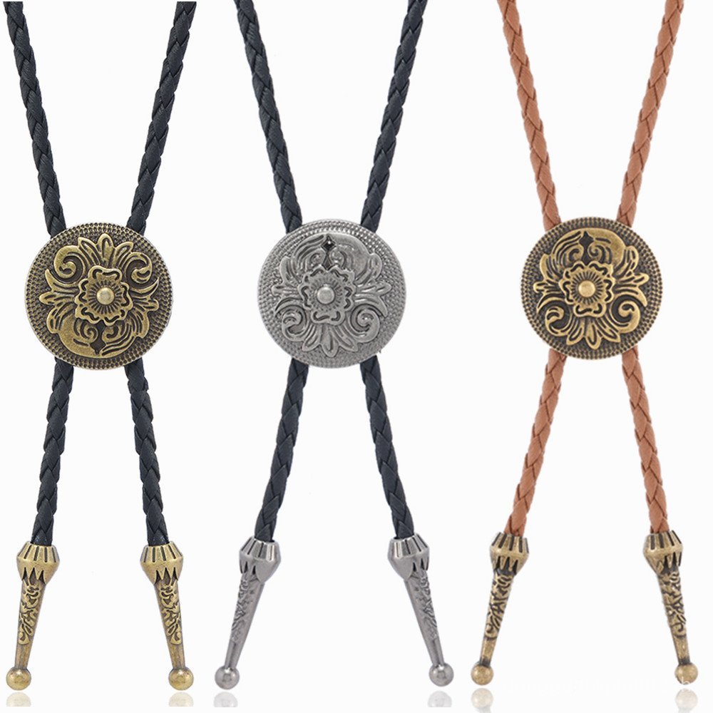 สไตล์ใหม่ Hip-Hop เสื้อกันหนาว Tangcao กลีบ Punk สไตล์ Denim เสื้อกันหนาว bolo tie สร้อยคอสร้อยคอ IO