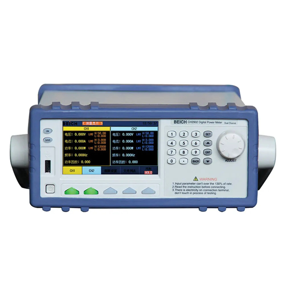 ยี่ห้อใหม่ Hot BEICH CH2902 Multi-channel Type Power Meter CH2904/CH2902A/CH2904A,4.3 นิ้ว TFT Color