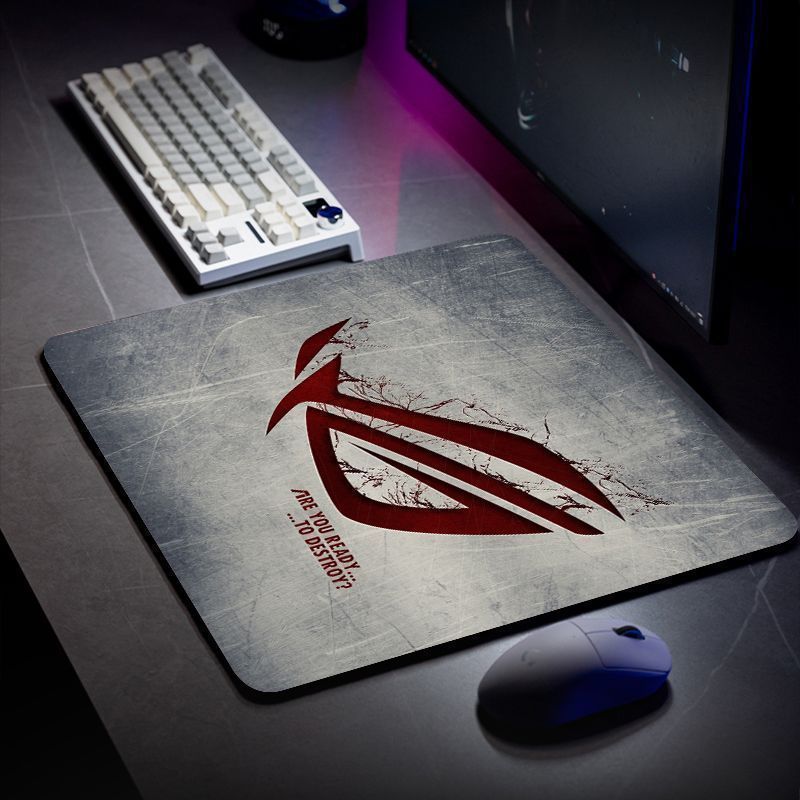R ROG Prodigal Eye Mouse Pad Gaming เฉพาะ FPS เกมคอมพิวเตอร์ขนาดใหญ่พิเศษหนาตาราง Pad csgo Gengar กา
