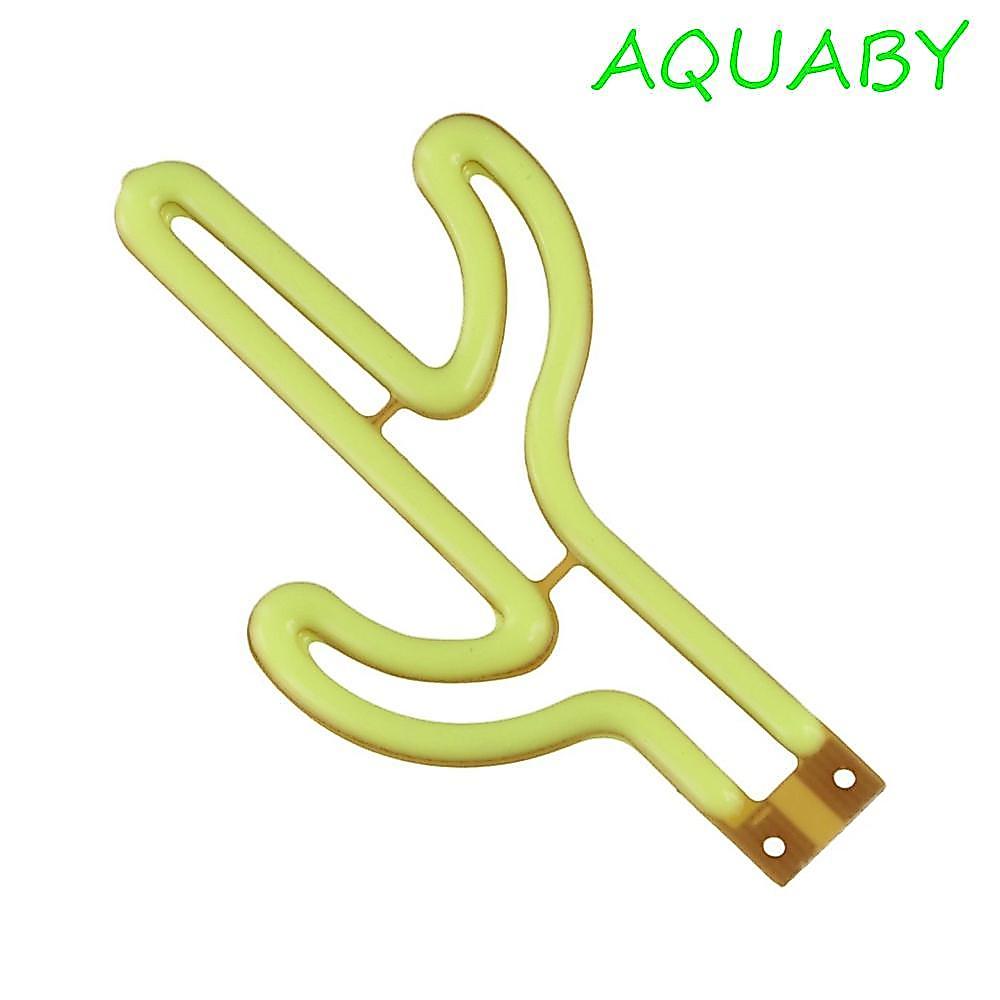 AQUABY ไดโอด Light Filament, Micro Retro LED Edison Filament, ตกแต่งบ้านการ์ตูน Creative ยืดหยุ่นหลอ