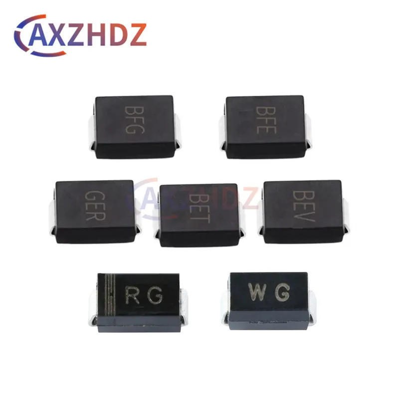 20PCS DO-214AA/AC/AB SMAJ13A SMAJ13CA SMBJ13A SMBJ13CA SMCJ13A SMCJ13CA SMD 400W 600W 1500W 13V Uni 