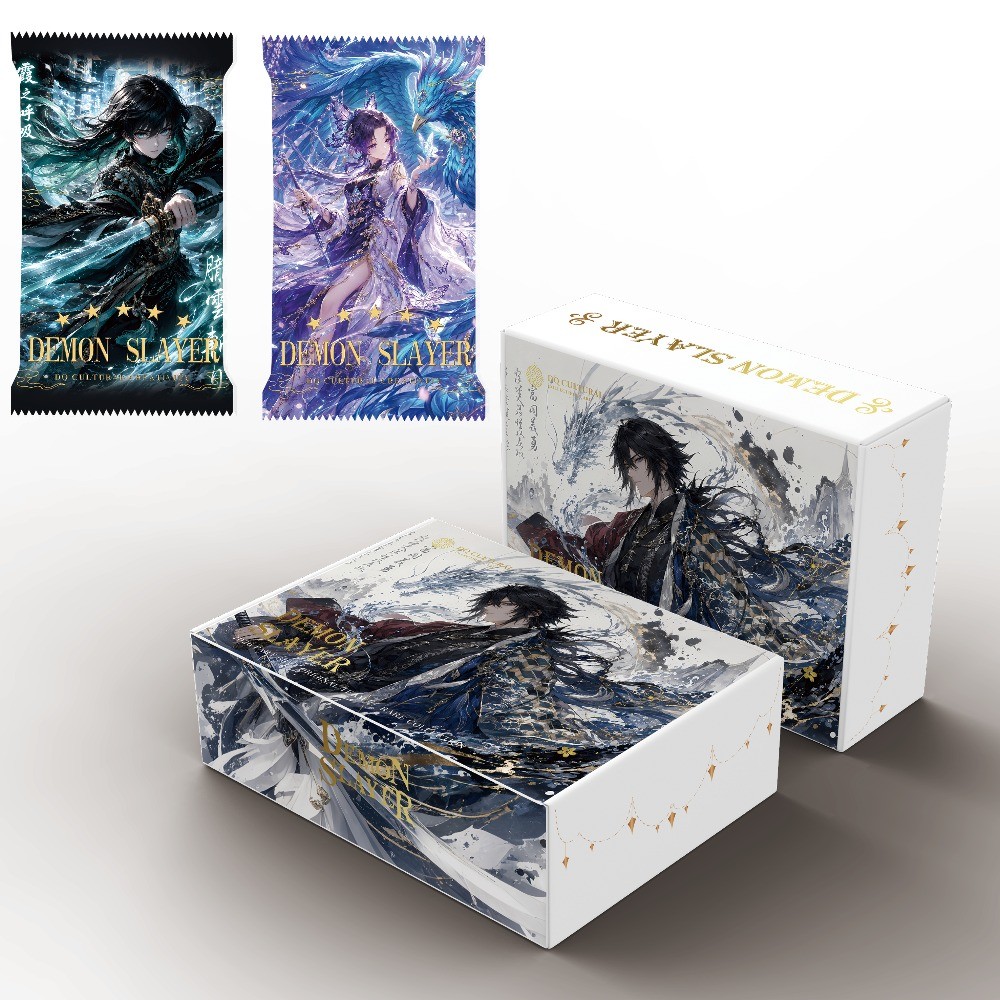 2026 ใหม่ล่าสุด DOUQU Demon Slayer Vol 6 คอลเลกชันการ์ด Shinobu Nezuko Mitsuri Booster Box
