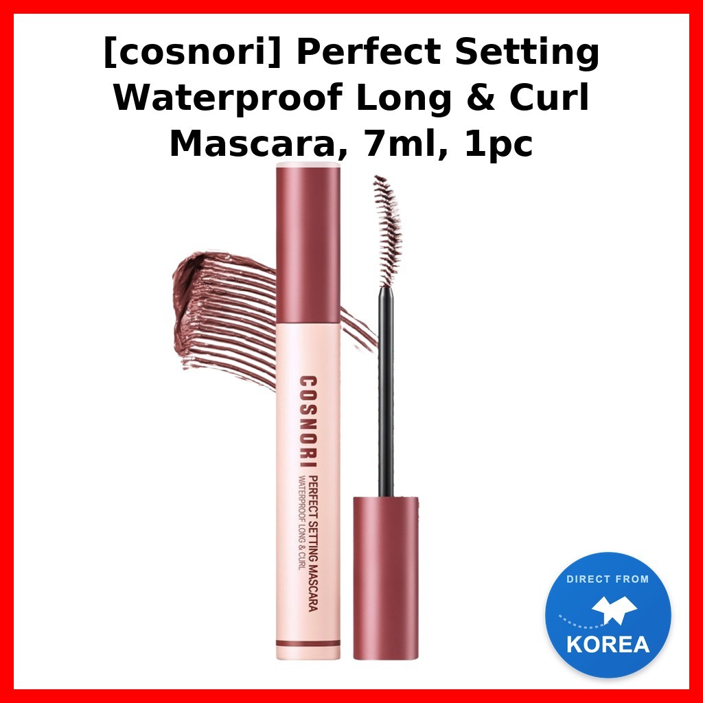 [cosnori] Perfect Setting Waterproof Long & Curl Mascara, 7ml, 1 ชิ้น / มาสคาร่าเกาหลี by K-Store24