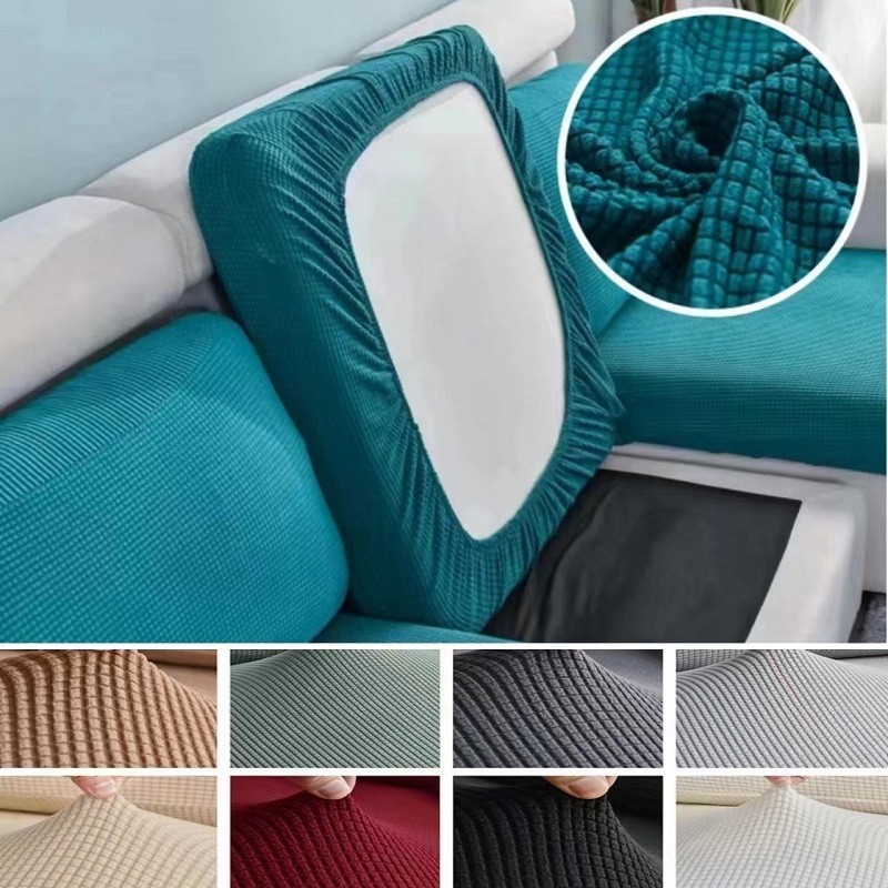 Polar Fleece Sofa Seat Cushion Cover Elastic Sofa Covers for  Pet Kids Mat Chair Cover Furniture Pro