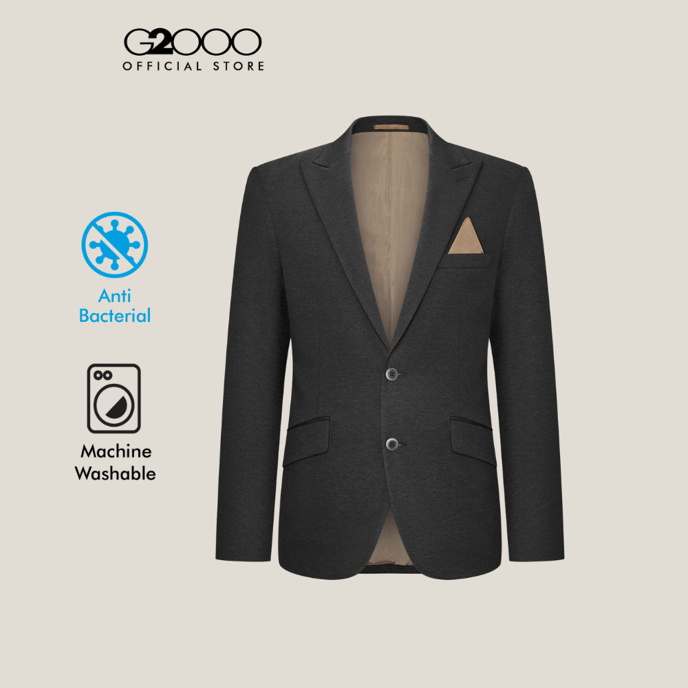 G2000 เสื้อสูทสำหรับผู้ชาย Smart Fit รุ่น 5611309297 สีเทาเข้ม