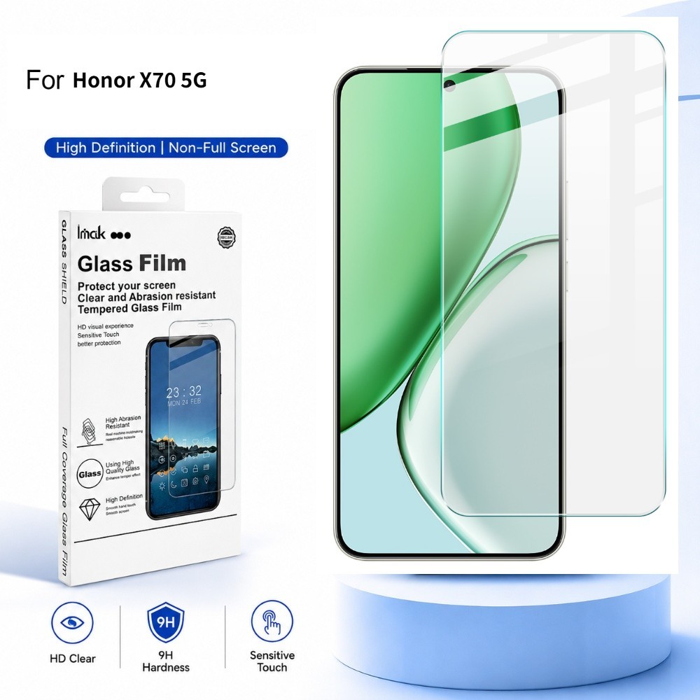 ฟิล์มกระจก Honor X70 X70i X60 X60i X50i X50i+ X40i GT 5G ฟิล์มกันรอยหน้าจอ ความแข็ง 9H FM0001