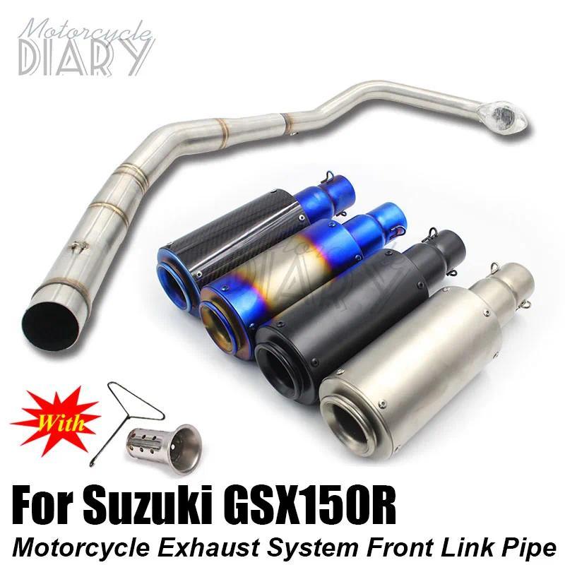 EM ท่อไอเสียรถจักรยานยนต์ขนาด 51 มม. สำหรับ GSX150R GSXR150 GSXR125 GSXR 150 GSX150 ระบบเต็มรูปแบบ พ