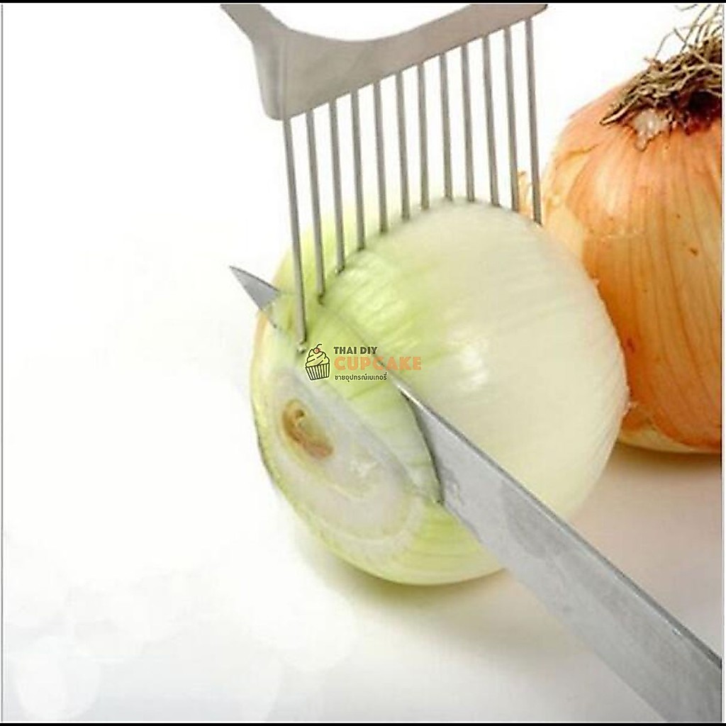 ส้อม ที่เสียบอาหาร ซอยหัวหอม จิ้มเนื้อสัตว์ สีเขียว 1 ชิ้น รูปที่ 2