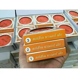 แป้งเมเยอร์ แป้งชุบน้ำที่ใช้สำหรับทาหน้า ทาตัวเพื่อความเนียนสวย แป้งเจ้าสา