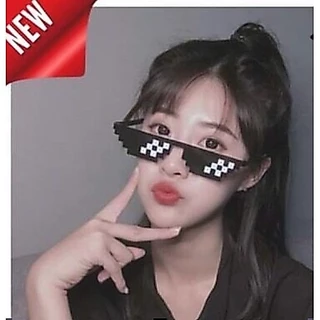 แว่นตา Thuglife 🕶 แว่นมายคราฟ แว่นตากันแดด มีเก็บเงินปลายทางค่ะ