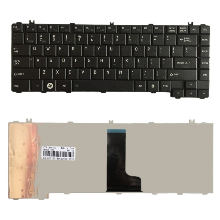 US รุ่นคีย์บอร์ดสําหรับ Toshiba Satellite C600 C600D L640 L600 L600D L645 L645D L730 L730D L735 L735
