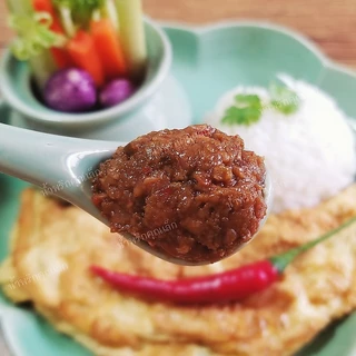 น้ำพริกมะขามอ่อน คุณเล็ก 💥 Nam Prik Ma Kham Aon (Tamarind Chili Paste) สด สะอาด อร่อย 💯%