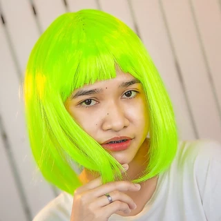 (จัดส่งจากกทม.) ✨วิกผมแฟนซีราคาถูก🌈 วิกผมแฟนซีบ๊อบสั้น มีให้เลือกหลากสีสัน เปลี่ยนทรงผมสุดเปรี้ยวต้อนรับเทศกาลงานปาร์ตี้