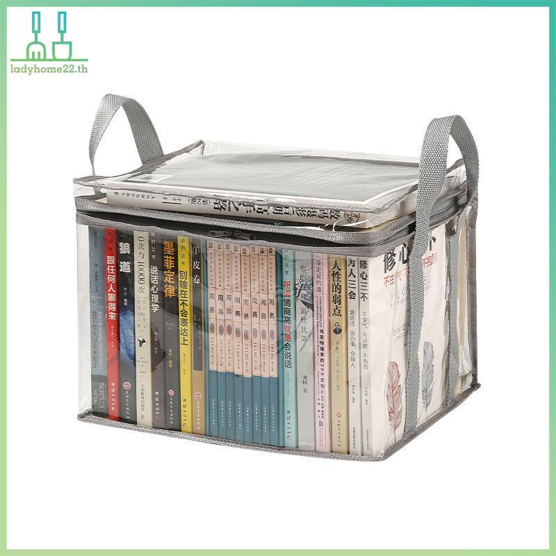 DOULADY กล่องหนังสือพับได้หอพักนักเรียนห้องเรียนหนังสือโปร รูปที่ 2