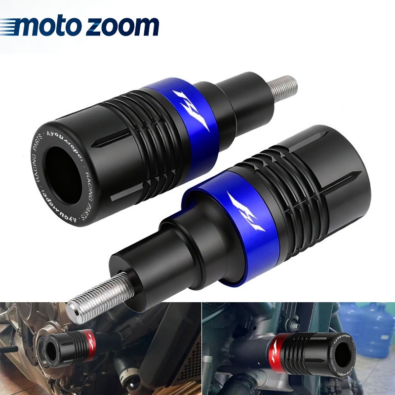 สําหรับ YAMAHA YZFR1 R1M R1S YZF R1S รถจักรยานยนต์เครื่องยนต์กรอบ Sliders Crash Protector Falling ป้