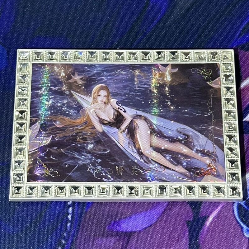 One Piece Metal Square Diamond ผลพิเศษ Kanami No. การ์ดสะสม 73/90