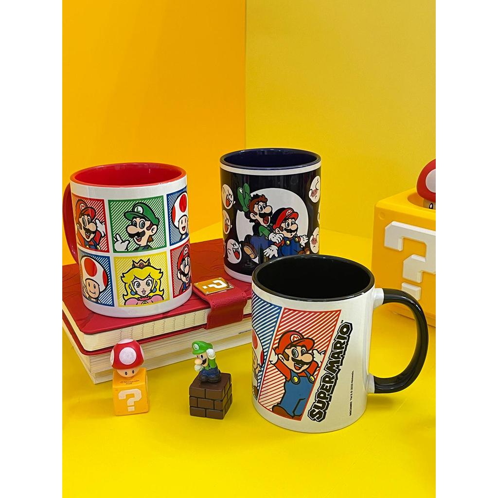 Nintendo Super Mario Mug Pyramid Mario Game สินค้าเซรามิคของขวัญเด็ก