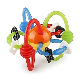 Infantino - Rattle & Teether Bendy Tubes : ยางกัด-วงแหวนหลากสี