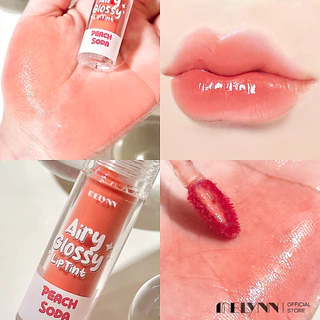 MELYNN - Airy Glossy Lip Tint ลิปทิ้นท์มีลีนณ์ ลิปกลอสลูกกวาด