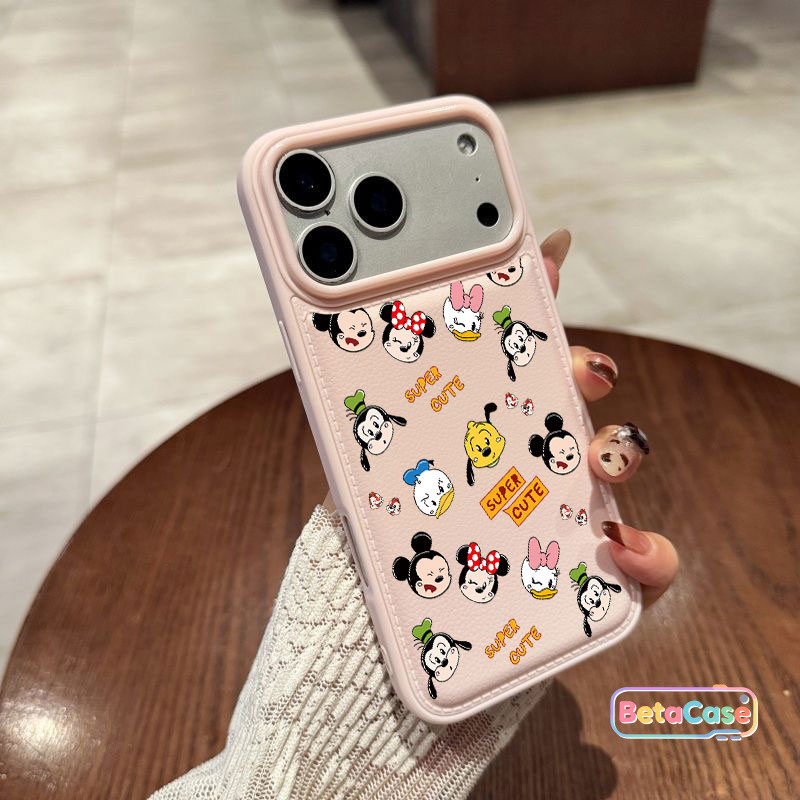 เคสไอโฟน 17ProMax 17Pro 16ProPlus 16 15 14 13 12 11 ลายการ์ตูนสัตว์น้อยน่ารัก กันกระแทก ป้องกันรอย พร้อมส่ง