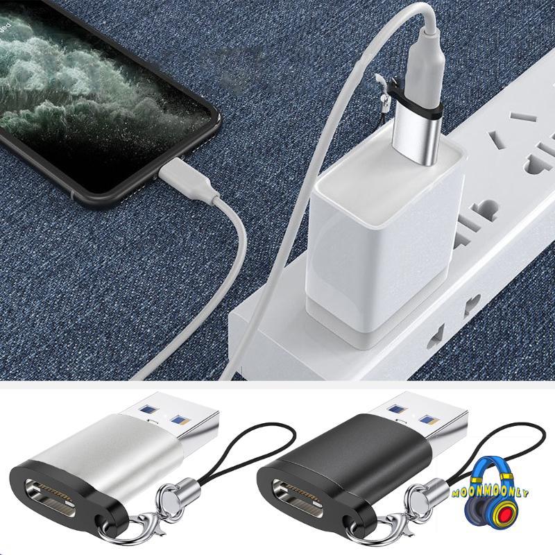MOON USB C Female to USB Male Adapters Type C to USB3 0 5Gbps Data Charger Converters