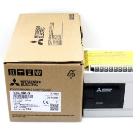 Warrantyผู้ผลิตโมดูล PLC ดั้งเดิม FX3GA-60MT-CM FX3U 32MT Made in China Mitsubishi Plc Fx3u Plc Prog
