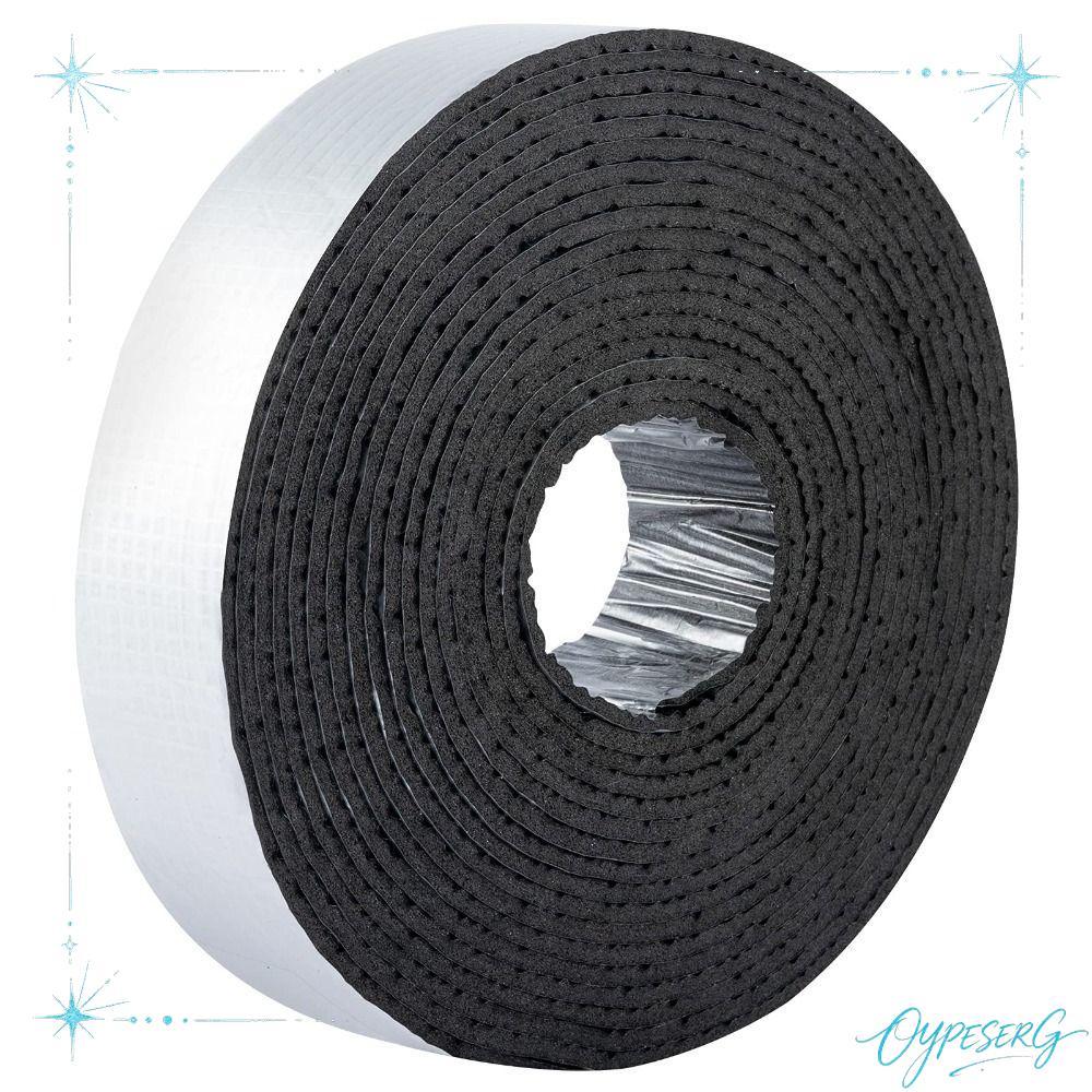 ท่อ OYPESERG ท่อโฟมฉนวนกันความร้อน, อลูมิเนียมฟอยล์ 32.8 Ft*2in ห่อฉนวนท่อ, ม้วนฉนวนเงินที่ใช้งานได้จริงสําหรับฤดูหนาว Freeze Protection