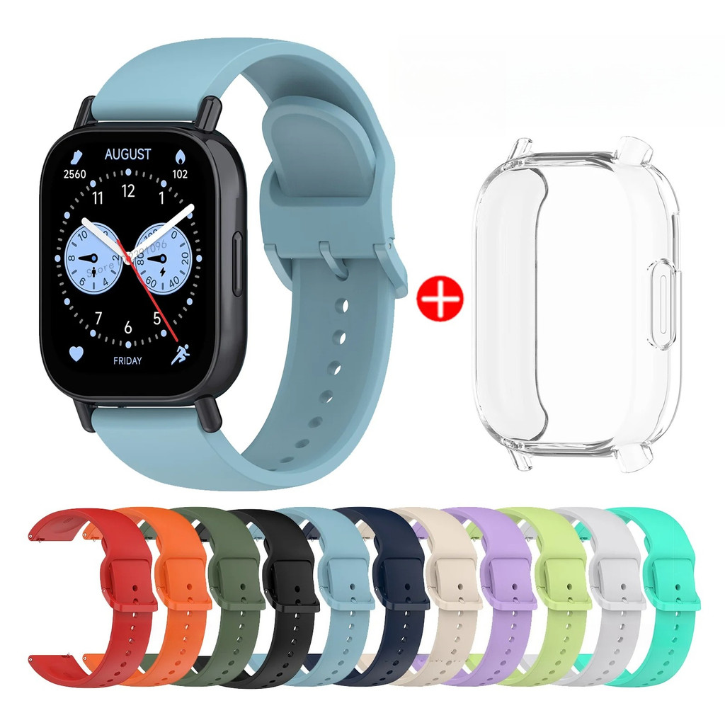 สายซิลิโคน TPU สําหรับ GOOJODOQ FB058 Smart Watch สายรัดข้อมือกีฬาสําหรับ GOOJODOQ สมาร์ทวอท์ช FB058 สร้อยข้อมืออุปกรณ์เสริม