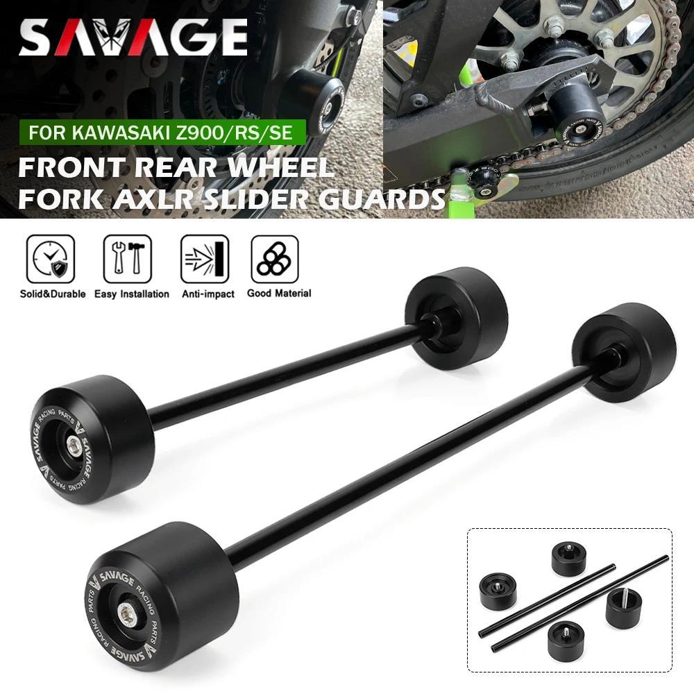 kกันล้มล้อหน้ามอเตอร์ไซค์ สำหรับ KAWASAKI Z 900 2017-2026 Z900 RS/SE Z900RS  แผ่นกันกระแทกสวิงอาร์มห