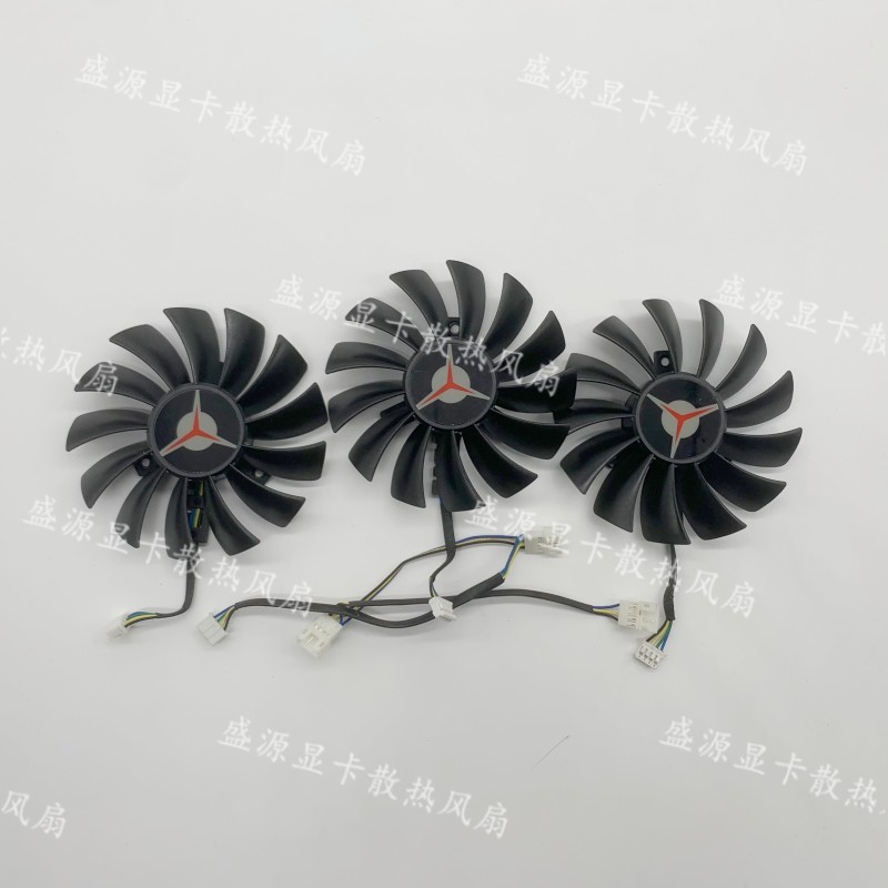 [หม้อน้ําขายร้อน] Lenovo/Lenovo RX6800XT RX 6900 XT Rescuer Big Benz พัดลมการ์ดกราฟิกดั้งเดิม