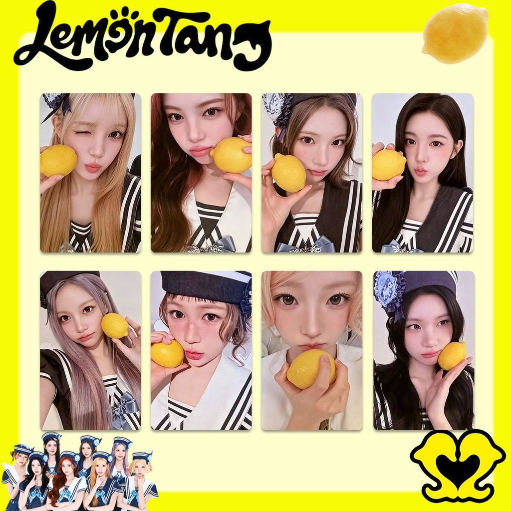 Hearts2Hearts Hearts Carmen Bean Bag Lemon Photocard Lemon TangH2H Flash Access Full Amount Card 7.2