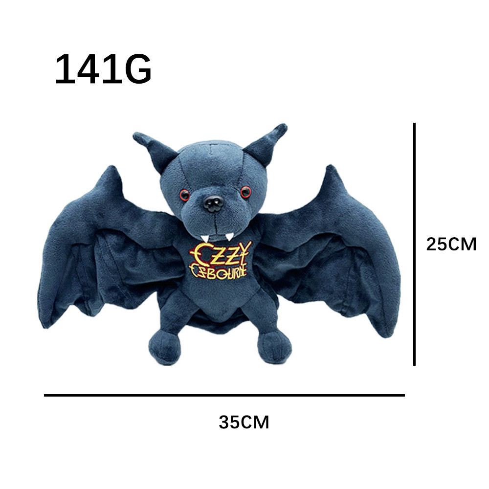 Ozzy osbourne bat ozzy osbourne ตุ๊กตาค้างคาวแม่เหล็ก#7. 21.al.kuhn #