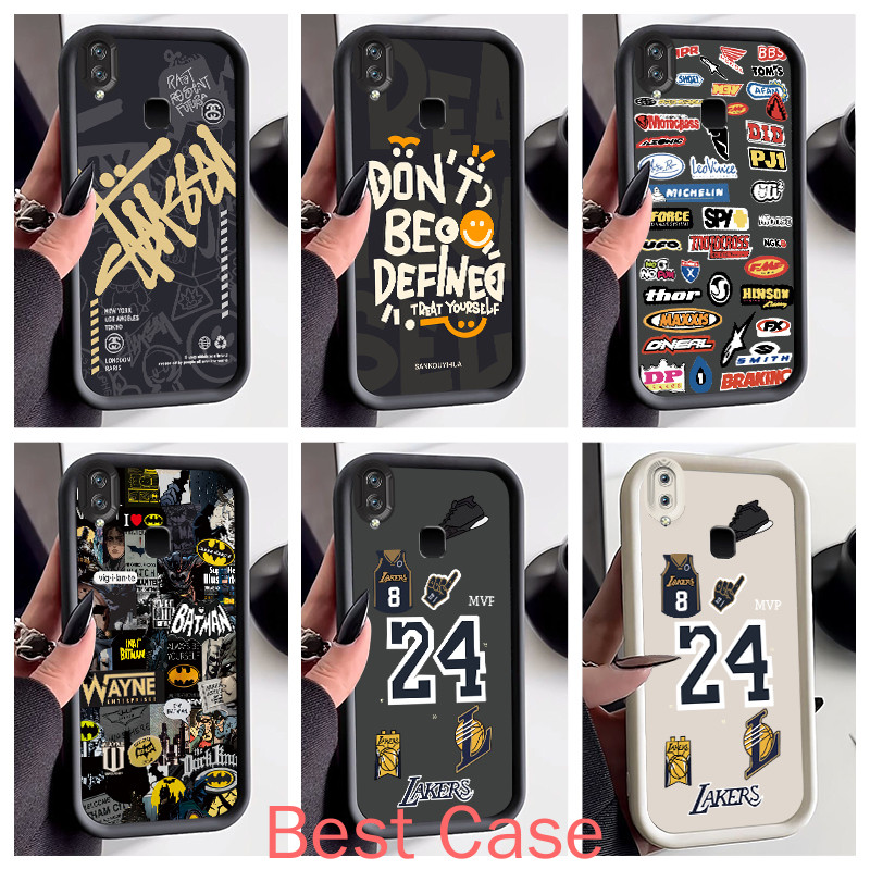เคส Vivo Y95 เคส Vivo Y91 เคส Vivo Y91i Vivo Y93(รู) Cool Street Boy ซิลิโคนเคลือบโทรศัพท์ป้องกันการ