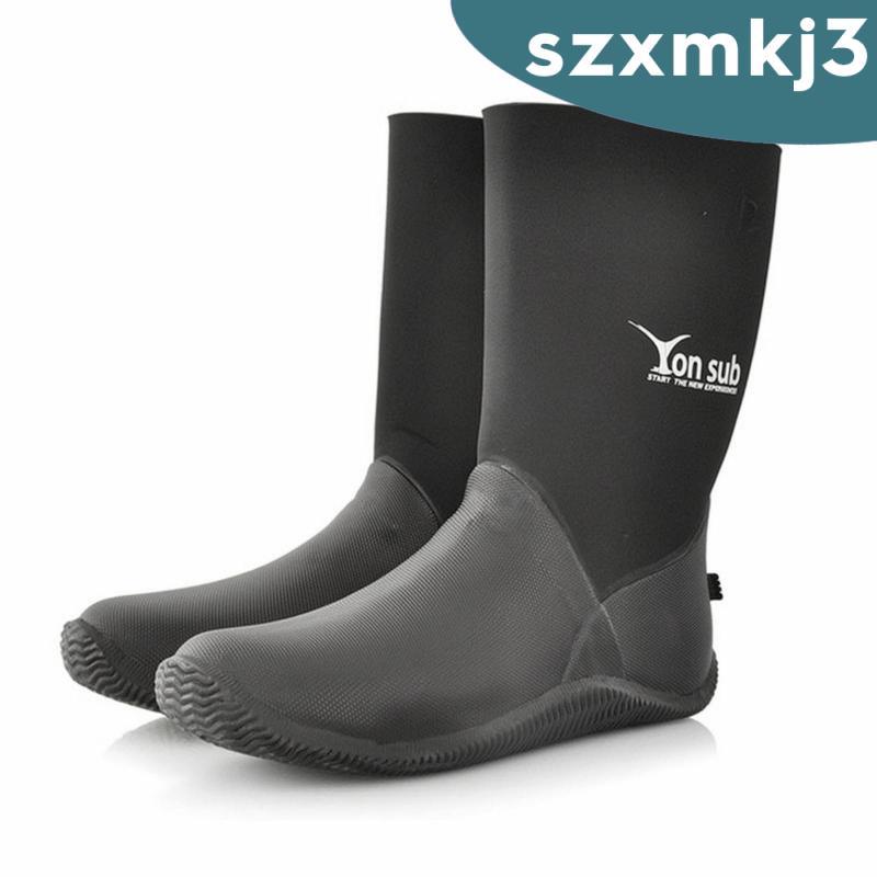 [Szxmkj3] Drysuit Diving Boot Vulcanized Drysuit Boots Enhanced Grip Diving Boots for Scuba Divers