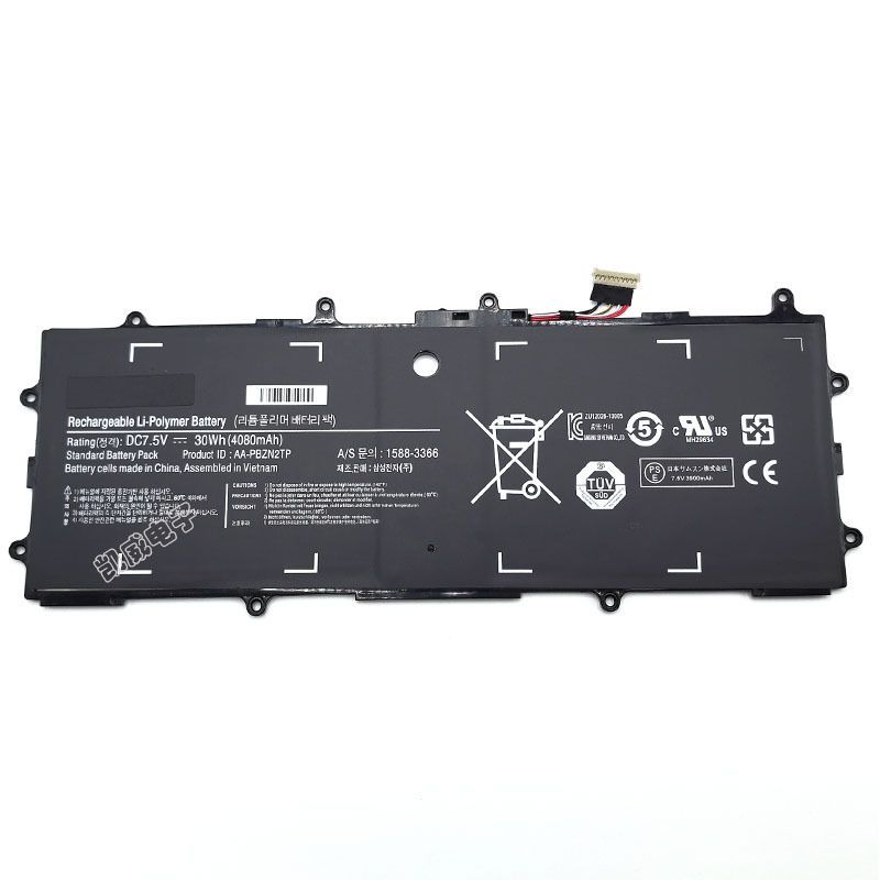 แบตเตอรี่ความจุสูง AA-PBZN2TP สำหรับ Samsung Chromebook XE303C12/XE500T1C รุ่น 2026