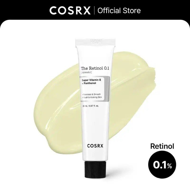 [COSRX Official] The Retinol 0.1 Cream (20ml) | BEGINNER-FRIENDLY RETINOL สําหรับ IRRITANT-FREE WRIN