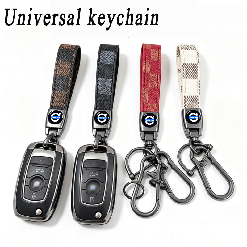 Volvo พวงกุญแจรถพวงกุญแจโลหะพวงกุญแจ Universal สําหรับรถยนต์และรถจักรยานยนต์,สําหรับ Volvo V60 XC60 
