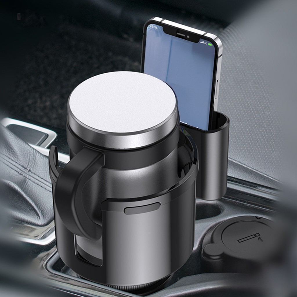 Multiuse Car Cup Holder Mount Auto Storage อุปกรณ์จัดระเบียบภายในสําหรับปลอดภัยและมั่นคง Car Mount