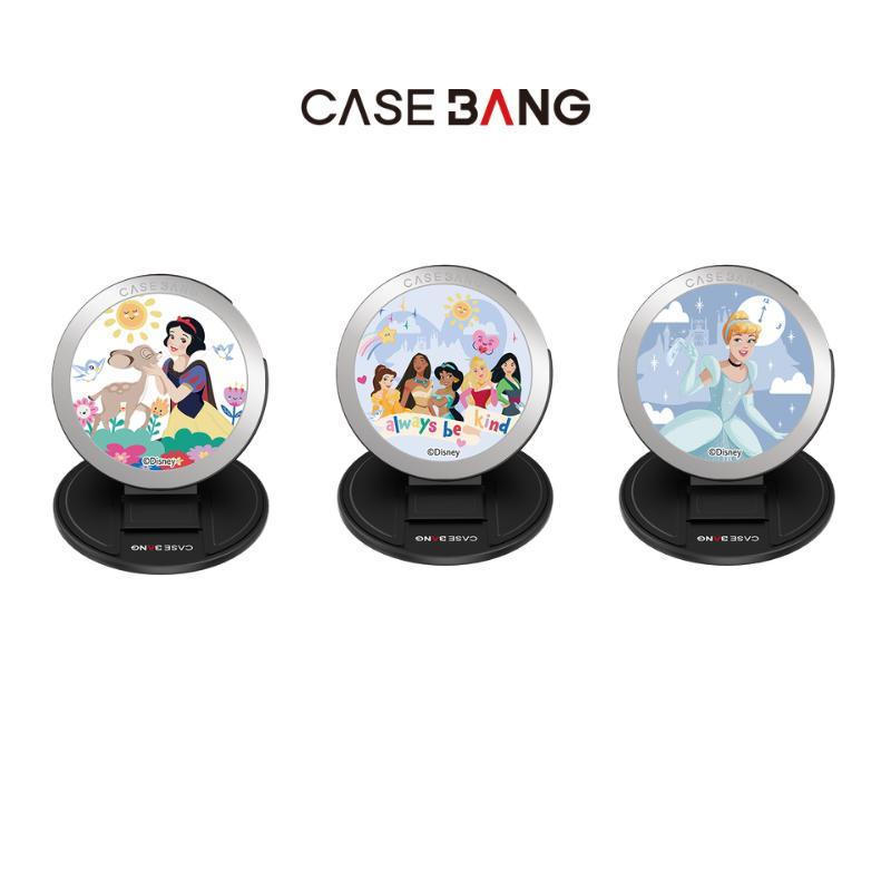 Casebang Princess Fairytale Series ขาตั้งจับโทรศัพท์แบบแม่เหล็ก, การออกแบบทรายดูด, เข้ากันได้กับแม่เหล็ก, โครงสร้างที่ถอดออกได้แม่เหล็ก