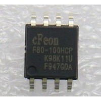 F80-100HCP 25F80 หน่วยความจําชิป IC ชิ้นส่วนวงจรรวม