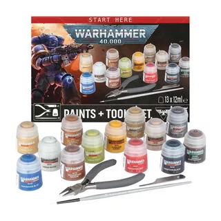 (NEW RELEASE) 40K PAINTS + TOOLS SIM+TRA CHN POL/SCAND