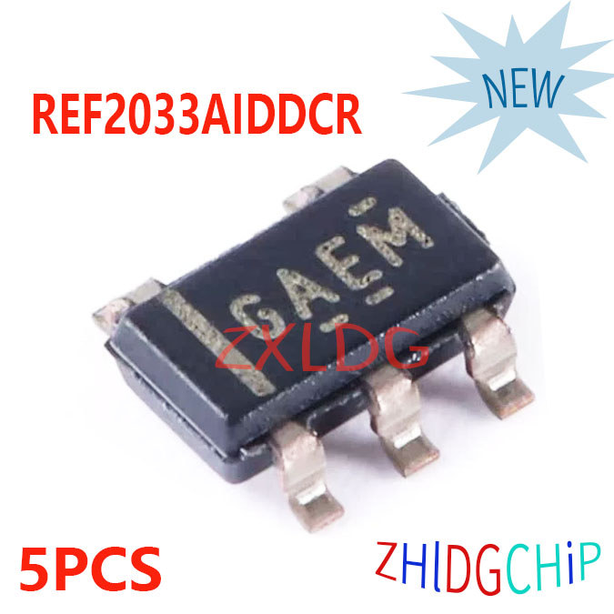 5 ชิ้นใหม่เอี่ยม REF2033AIDDCR REF2033AIDDCT GAEM SOT23-5